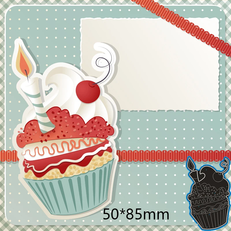 

50*85mm cake New Metal Cutting Dies decoration Scrapbook Embossing Paper Craft Album Card Punch Knife