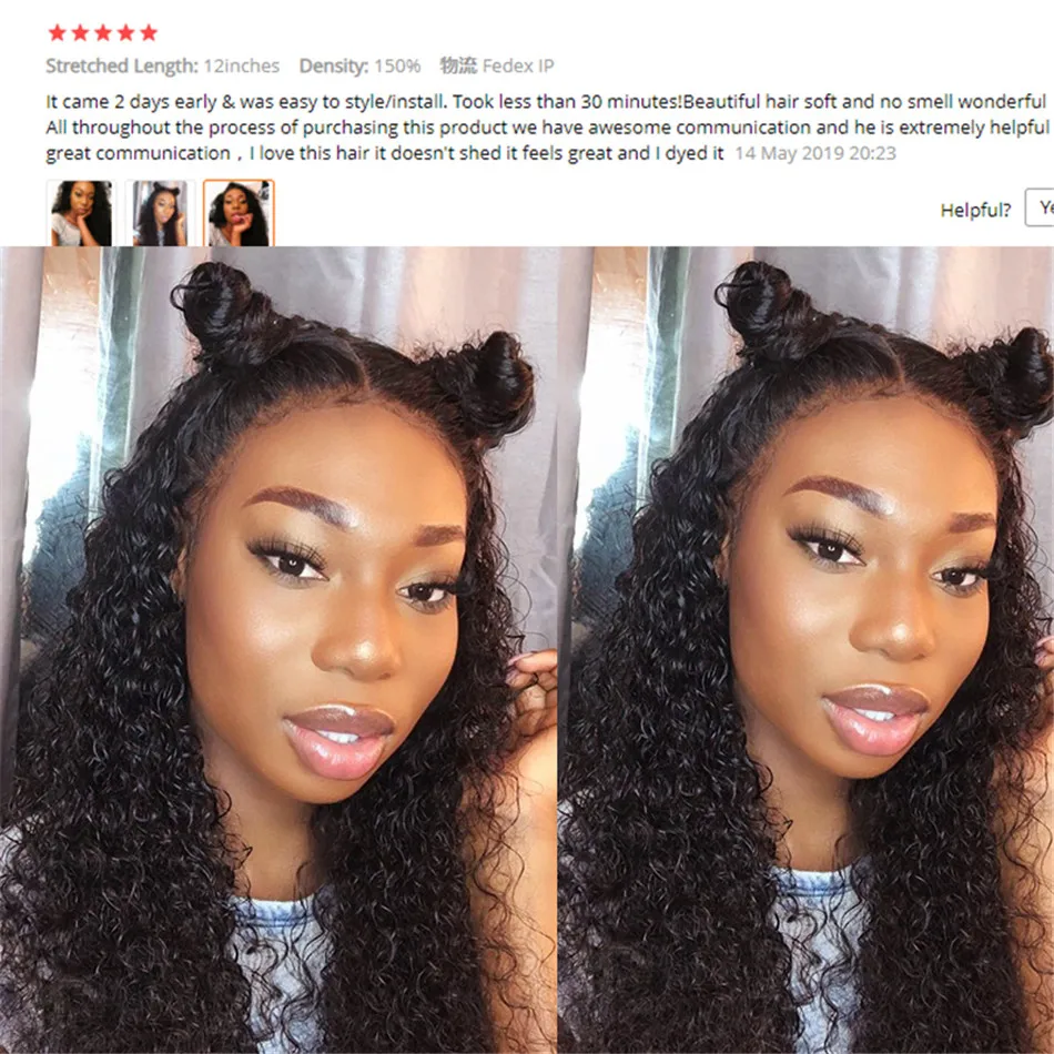 curly头套买家秀11