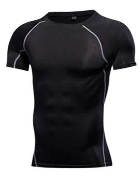 Men sportswear-T03 Мужская спортивная одежда, Компрессионные спортивные костюмы, светоотражающие спортивные костюмы, спортивные комплекты для бега, тренировок, фитнеса, тренажерного зала, комплекты для бега для мужчин - Цвет: Men sportswear-T03