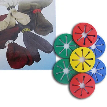 

20PCS/SET Sock Holder Rings Colorful Sock Organizers Sorters Locks Clips Laundry Sock Clips