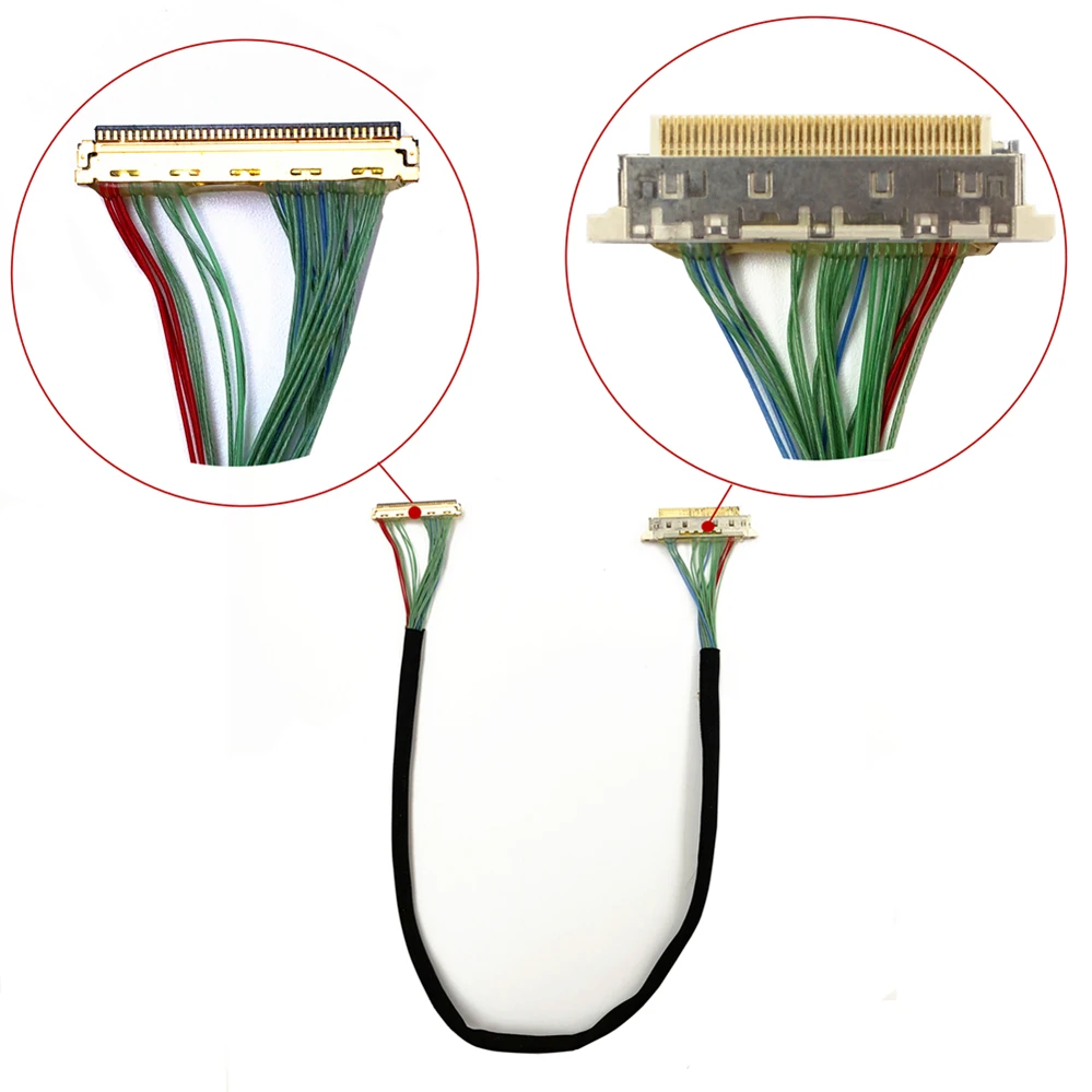 

88441 LVDS кабель для ЖК панели поддержка материнской платы DN2800MT D2700MT для 40-контактного разъема ipex 6-битного ЖК-экрана