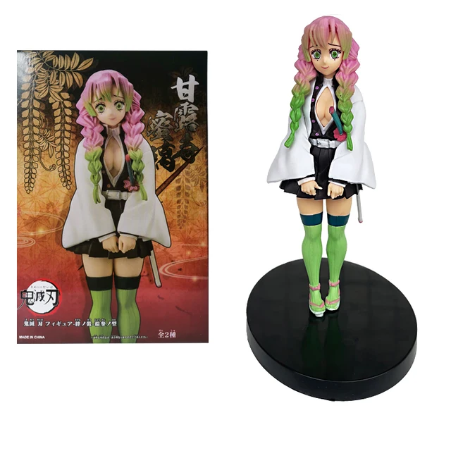 Anime Figure Demon Slayer Action Figure Toys Kimetsu No Yaiba Doll Tanjiro Nezuko Zenitsu Figurine Inosuke Warrior PVC Model Toy 6