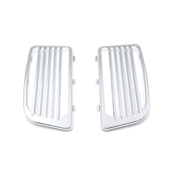 

Chrome Radiator Grille And Screen For A Pair Of Double Refrigerated Models For Harley 2014-2018Motorcycle Shell