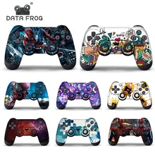 Защитная крышка-лягушка для PS4 контроллера для Playstation 4 Pro Slim Decal аксессуары 15 видов стилей