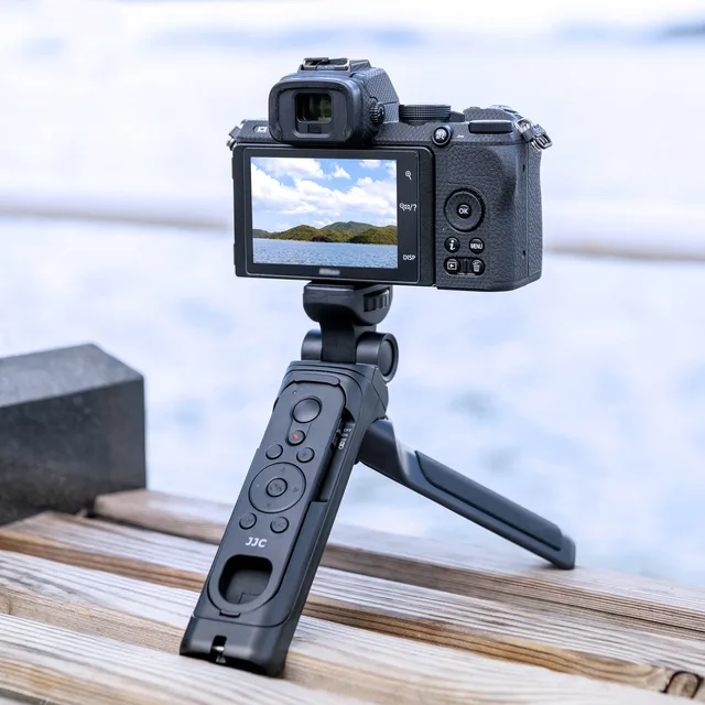 JJC Wireless Remote Mini Tripod Photography Grip For Nikon Z50