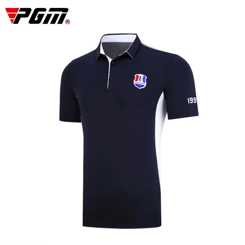 PGM Golf Men Short T Shirts Summer Clothing Match Ball Suit Men's POLO Tops  Shirt Breathable YF178 Wholesale|Golf Trainning T Shirts| - AliExpress