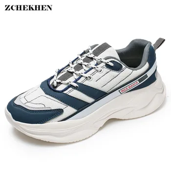 

Harajuku Men Shoes 2019 Spring Vintage Dad Sneakers Men Breathable Mesh Casual Shoes Men Tenis Masculino Adulto chunky Sneakers