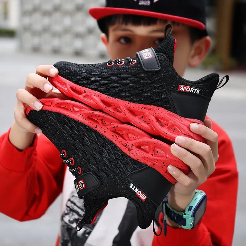 

Hot Children's tennis running Shoes Boys Sneakers kindergarten student Shoes zapatilla boy casual Sports Shoes Kids 