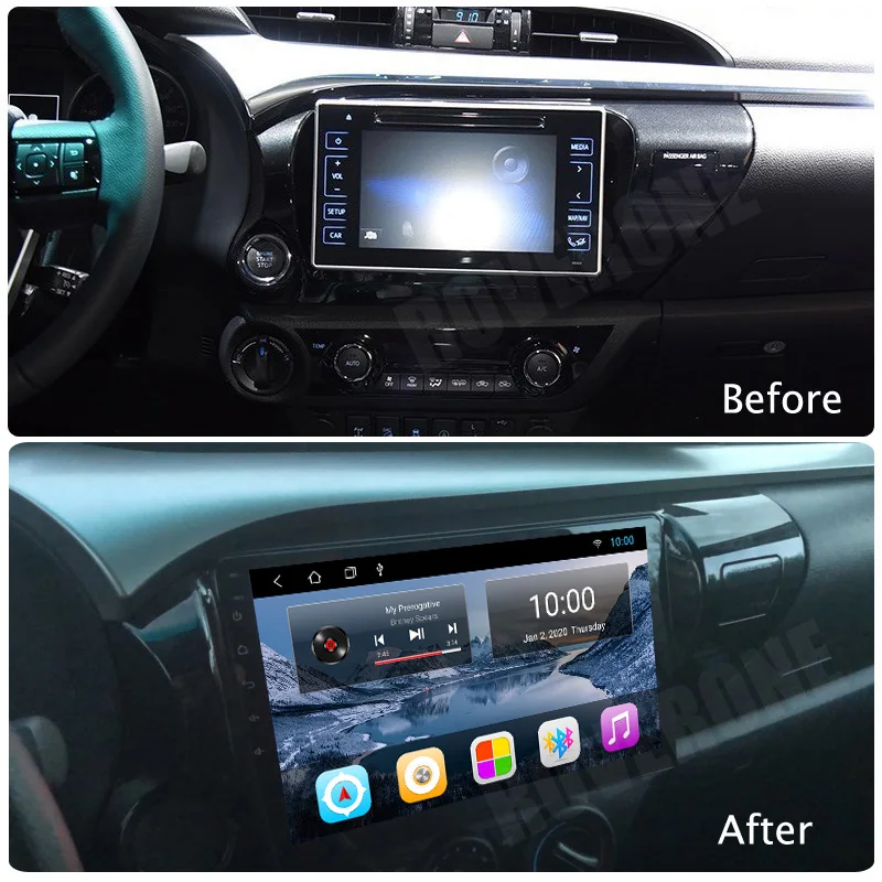 Hilux 2016 left dashboard
