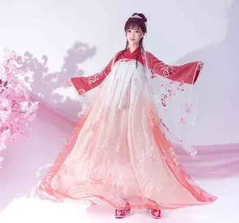 

Women Hanfu Chinese Ancient Traditional Outfit Deluxe Fantasia Women Carnival Cosplay Costume Fancy Dress For Lady Plus Size