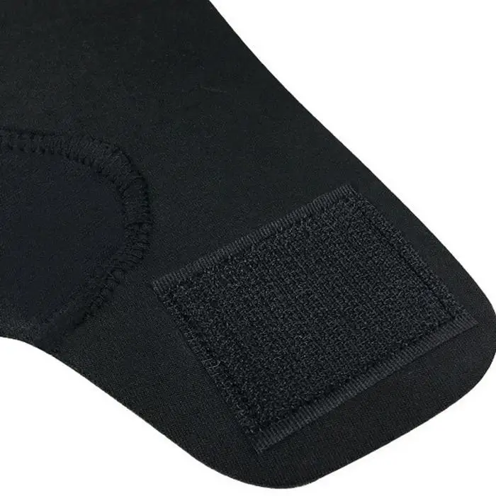Регулируемая поддержка лодыжки ног эластичный Brace Guard черный для футбола баскетбола левая нога, правая