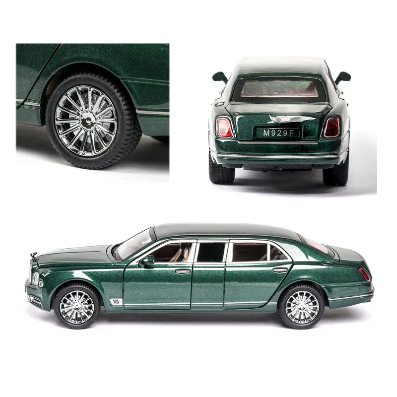 1:24 Bentley Mushang S600 металлическая модель автомобиля литой Сплав модель автомобиля детская игрушка коллекционные вещи
