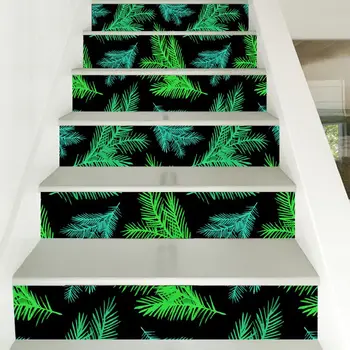 

One Wall Stickers Christmas Tree Stair Stickers 3D Waterproof DIY Wall Stickers