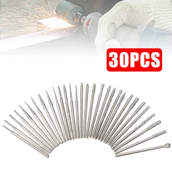

30pcs Precision Nail Art Electric Drill Bits Polishing Grinding Rod Filing Machine Manicure Pedicure Accessories Electric Tool