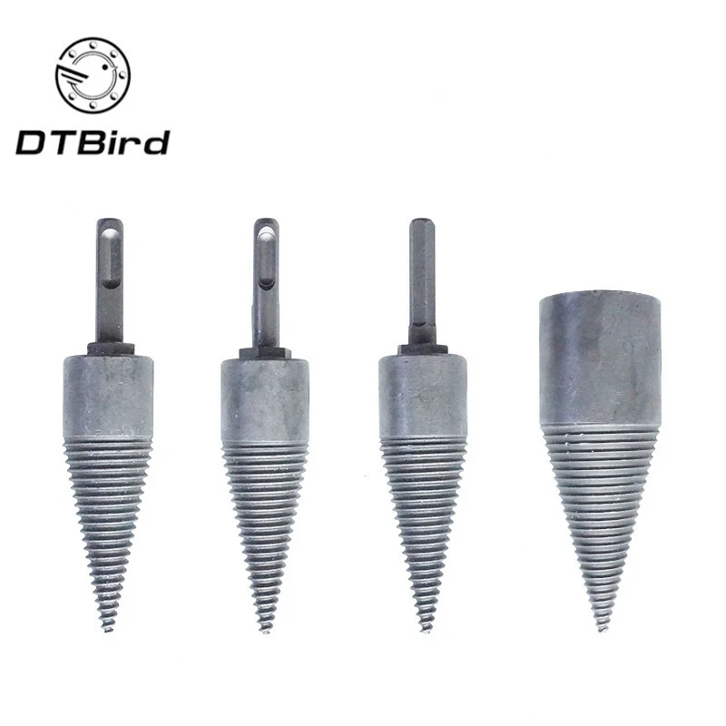 

Drillforce Firewood Splitter Machine Drill Wood Cone Reamer Punch Driver Drill Bit Split Drilling Tools 145/120mm Weichai