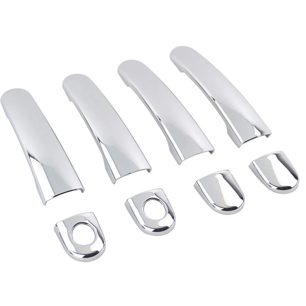 1 Set Car Door Handle Cover For vivienne westwood Passat Golf Mk4 Side Seat Cordoba Ibiza Chrome Trim #0318 | Автомобили и