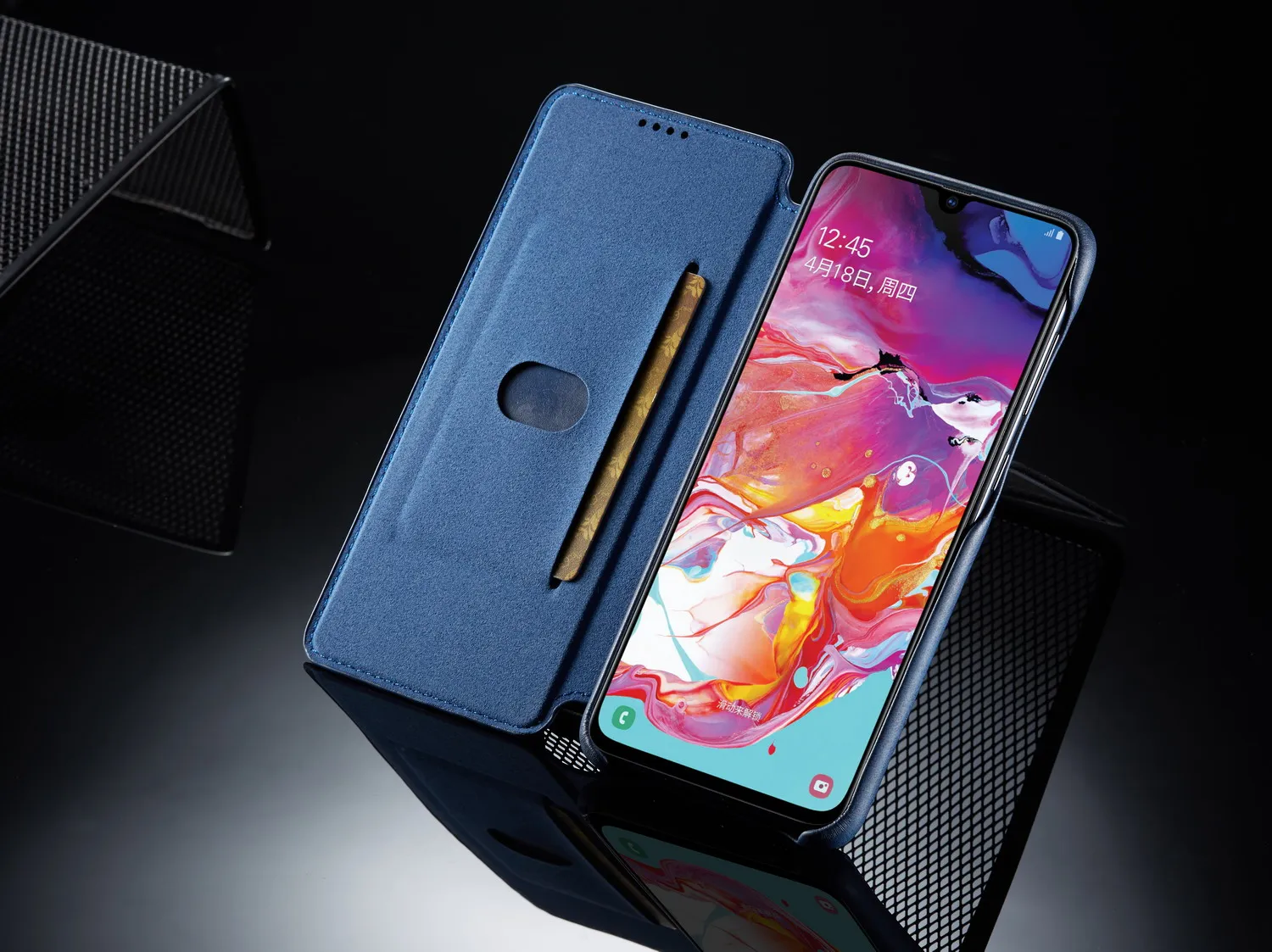 Флип-кейс для samsung Galaxy A50 A70 A20E A40 A20 A30 флип-кожаный чехол для samsung A50 S8 S9 S10 5G Note 10 Plus 9 Fashion Case