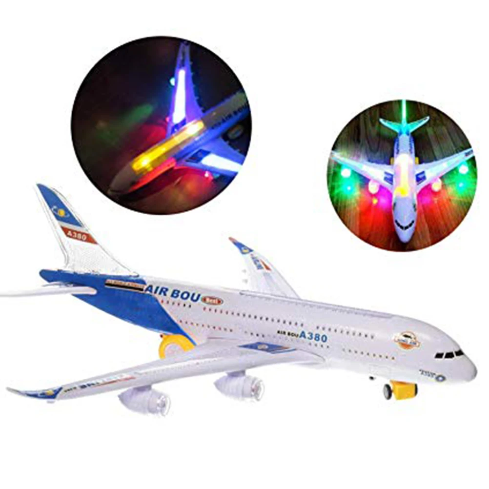 Model Elektrische Vliegtuig Speelgoed Elektrische Kids Action Speelgoed  Vliegtuig Vliegtuig Met Licht En Geluid Speelgoed Vliegtuigen Voor Kinderen  Plastic Vliegtuigen _ - AliExpress Mobile