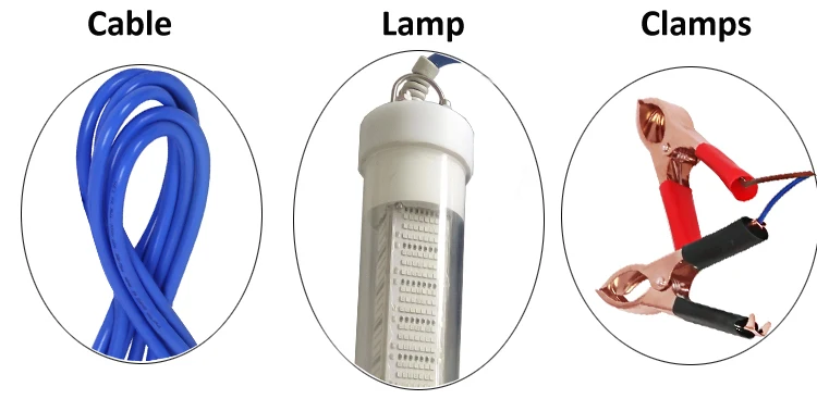 200W 12V IP68 приманки Finder ночное рыбацкая лодка глубоково погружения подводный светильник