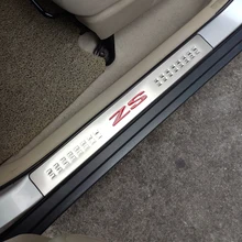 *#Best Price Car Styling Accessories For 2017 2018 Mg Zs Door Sill Scuff Pedal Cover Stainless Steel Protector Guard Trim Sticker Strip 4pcs *#Best Price Car Styling Accessories For 2017 2018 Mg Zs Door Sill Scuff Pedal Cover Stainless Steel Protector Guard Trim Sticker Strip 4pcs