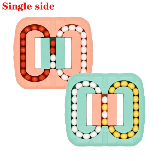 Rotating Magic Bean Intelligence Fingertip Cube Children's Finger Gyro Magic Disk  Educational Cube Toy 4