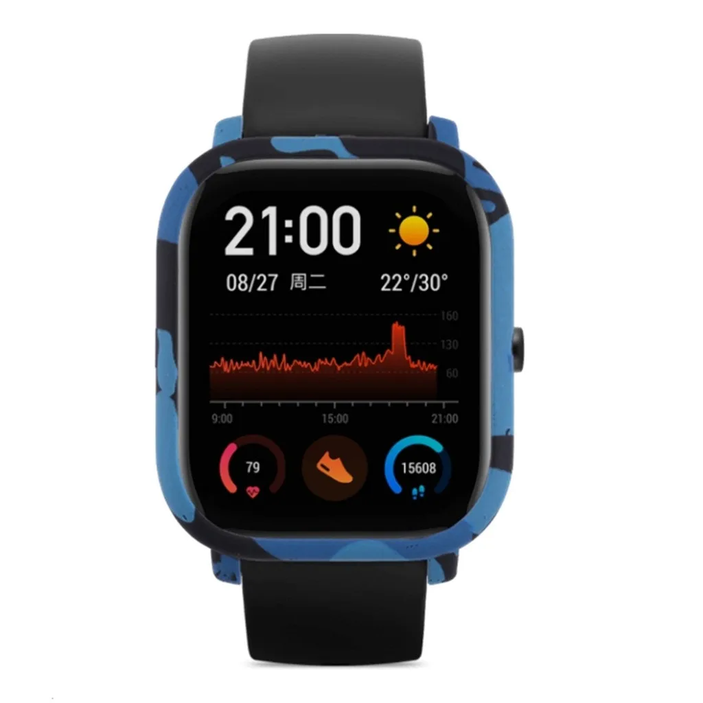Чехол из поликарбоната с цветной рамкой для Xiaomi Amazfit GTS, Смарт-часы, защитная оболочка для Xiaomi Huami Amazfit gts, аксессуары для часов