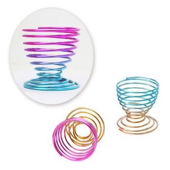 

1 Pc Makeup Power Puff Rack Sponge Holder Beauty Makeup Blender Storage Rack Sponge Drying Powder Puff Stand Metal Holder