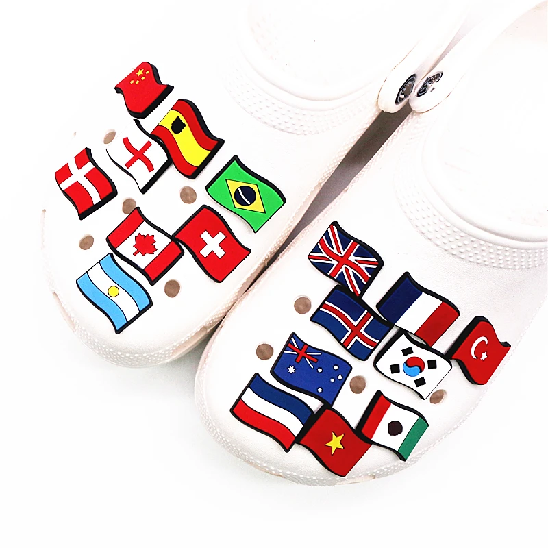 Shoe-Decoration Shoe-Charms-Accessories Brazil Croc Jibz Kids Russia Korea for Xmas/Party/Gifts