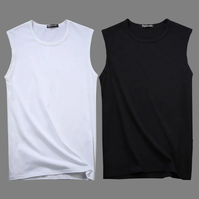 

2pcs/lot summer vest men sports casual vests mens sleeveless shirt