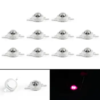 

Artudatech 10Pcs 5W LED Infrared 940nm Beads Lamp Diodes High Power Epistar Chip Bulb Diode