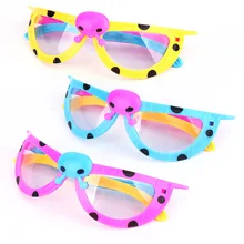 Модные солнцезащитные очки дети косплей игры игрушки мультфильм насекомые могут трансформировать чехол подарки для детей