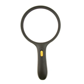 

Handheld Magnifier Reading Glass 1.8X 5X Loupe Jewelry Design Craft with LED