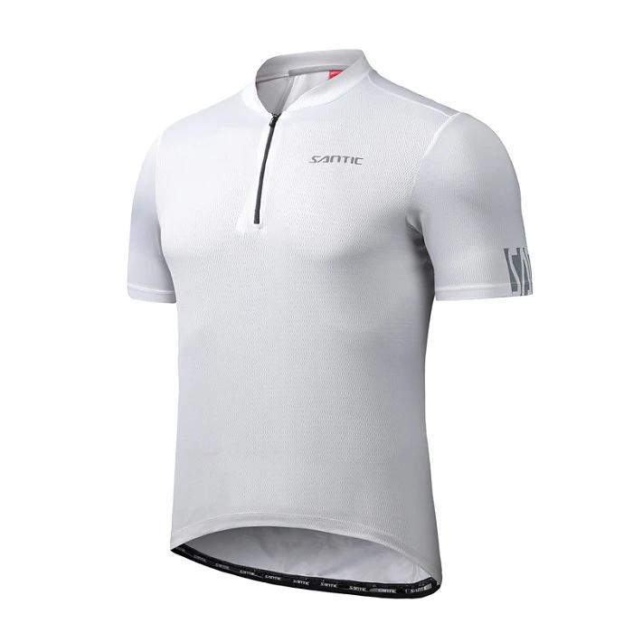Santic الدراجات جيرسي الرجال دراجة قصيرة الأكمام ن...