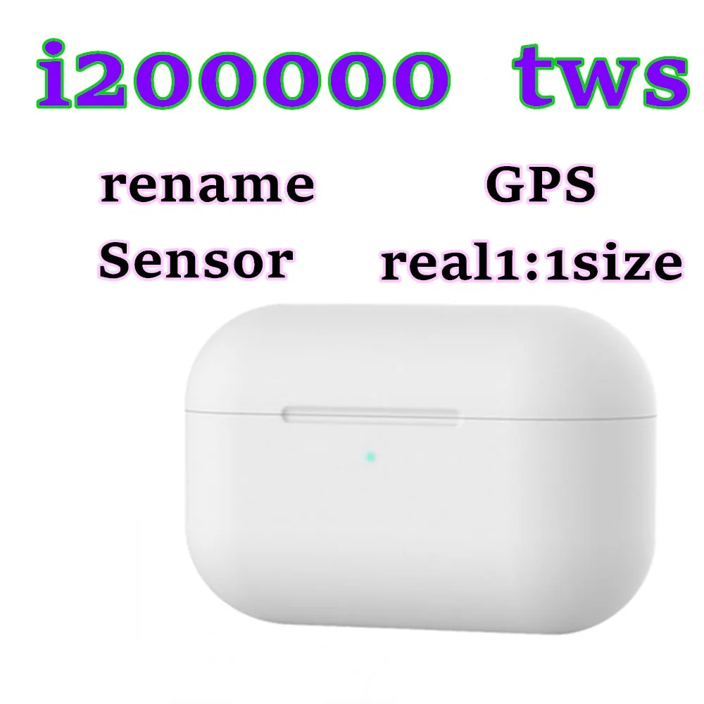 I200000 Pro Наушники-вкладыши Tws беспроводная гарнитура 1: 1 A3 датчик давления bluetooth