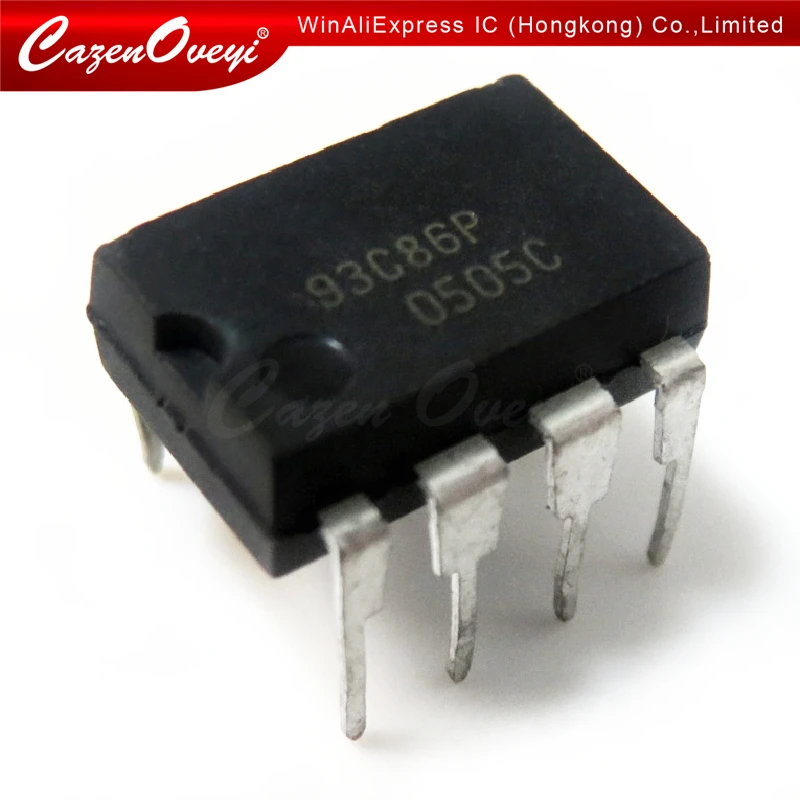 10 шт./лот M93C86-WBN6P IC EEPROM 16 кбит 2 МГц 8DIP M93C86-WBN 93C86 M93C86 CSI93C86P в наличии | Электронные