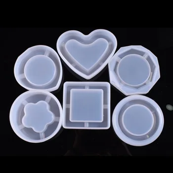 

1pieces Ashtray Silicone Mold for jewelry Resin Silicone Mould handmade DIY epoxy resin molds container