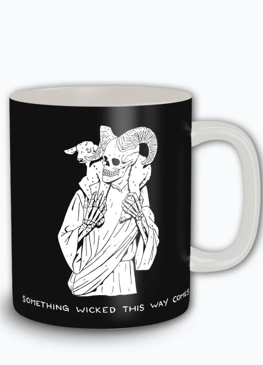Sparkling White mix skull Gothic skeleton-4074 mug cup Pialat for tea coffee water | Дом и сад