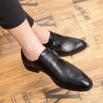 

Big size 38-46 Fashion outdoor loafers men leather Brand elegant classic Breathable Comfortable fashion men casual shoes men w5