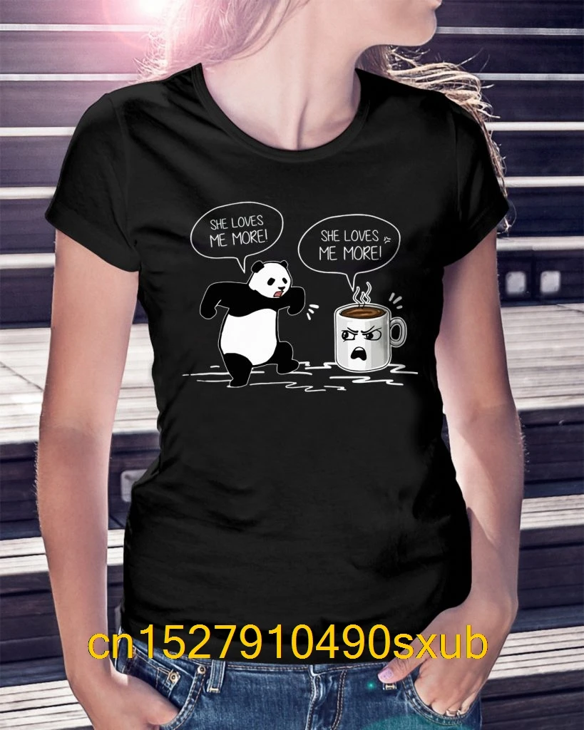 Популярная мужская забавная Повседневная футболка с принтом Панда и кружка мне