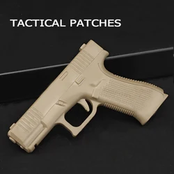 Military Tactical Patches Pistol Glock 1911 M92 TTA 92G Desert Eagle Gun Model Emblem Stickers Clothes Hat Backpack Accessories
