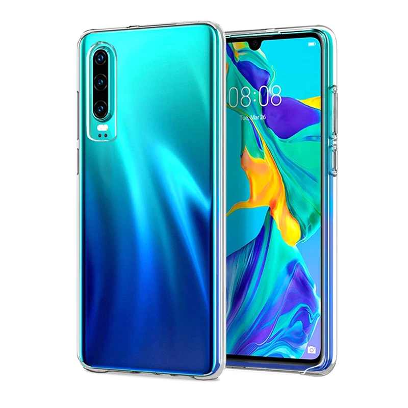 

Original Official Style HUAWEI Clear Case For P20 P30 Pro lite Case For Mate20 Pro Nova 3e transparent back Cover with Retai Box