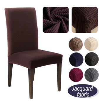 

Removable Chair Covers Spandex Chair Stretch Slipcovers White Elastic For Dining Room Kitchen Case Wedding Banquet Hotel