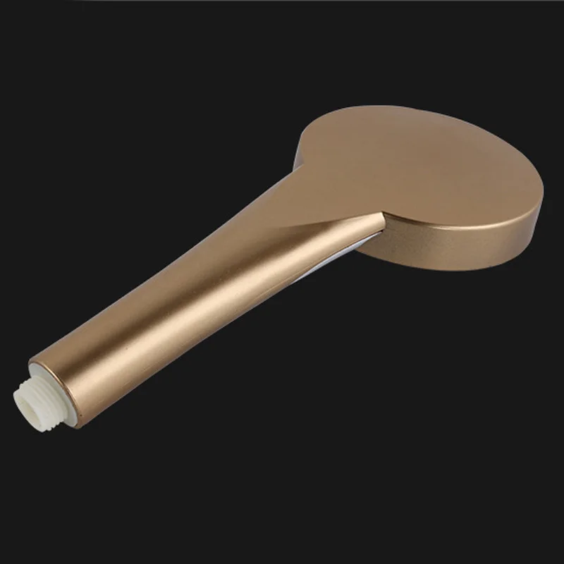Современный золотой и серебряный 10 см Круглый Ванная комната дождь насадка для душа ручной Спринклер