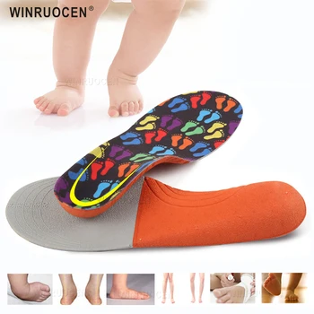 

Orthotic Insoles for Chidren Arch Support Shoe Pads for Flat Feet Kid XO-legs Feet Valgus Corrector Orthopedic Insoles Insert
