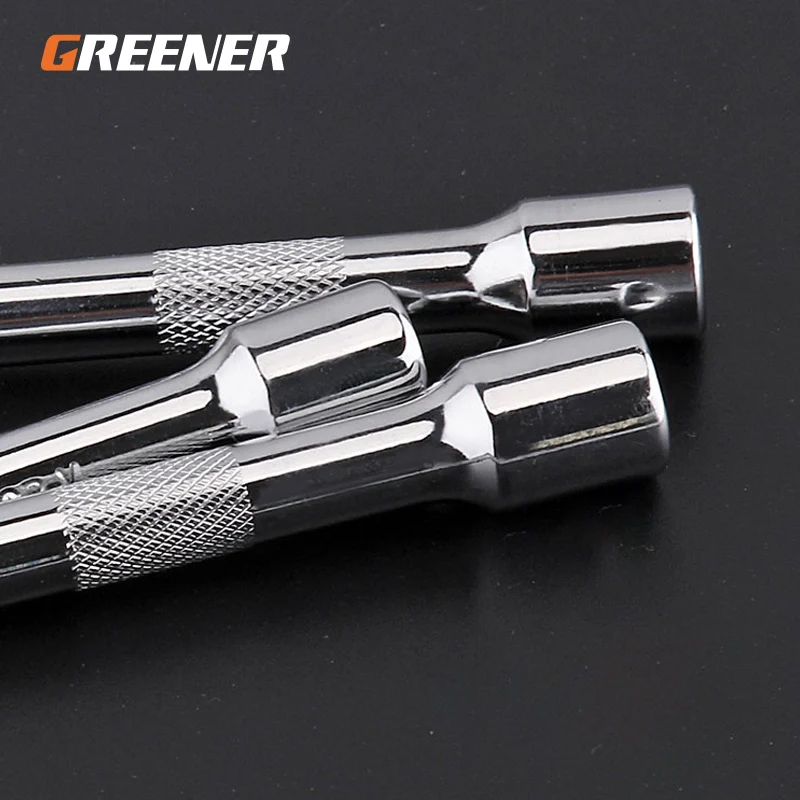 GREENER Socket Ratchet Wrench Extension Bar 1/4
