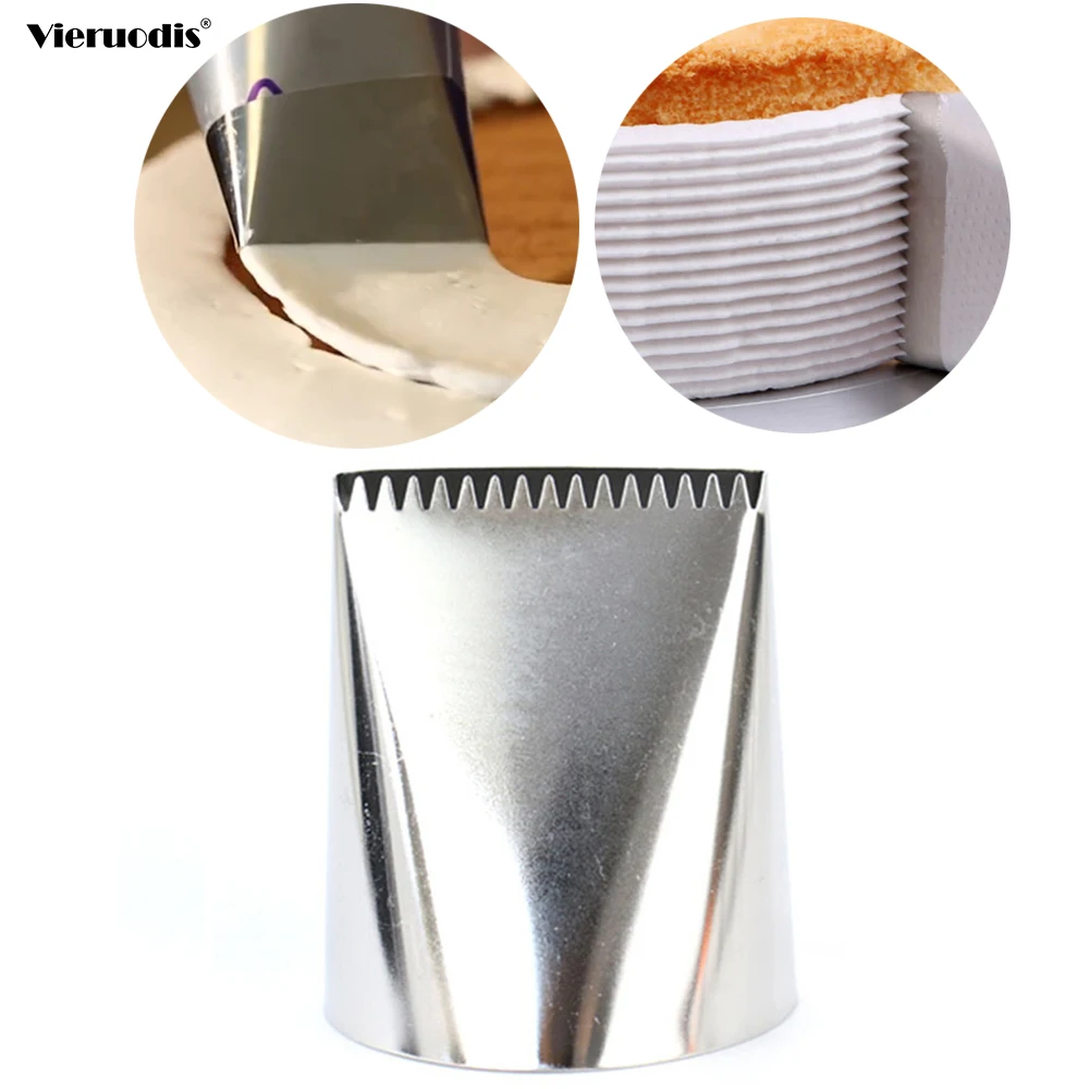 

Extra Large Stainless Steel Nozzle Icing Piping Nozzles Cream Cake Decorating Tools Pastry Tip Fondant Baking Accessories