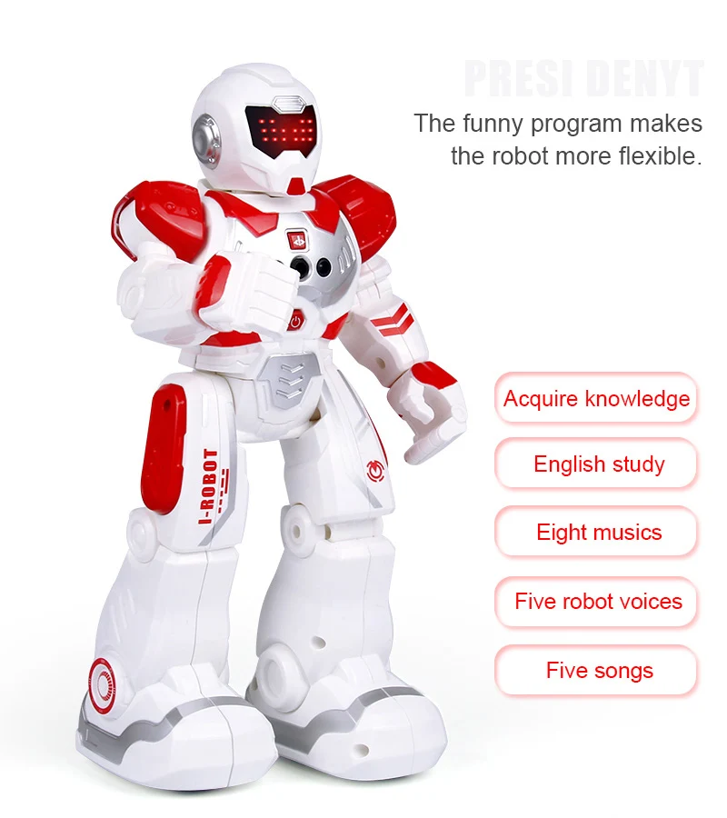 Робот танцующий жесты фигурка игрушка робот контроль RC робот игрушка для мальчиков mart действие инфракрасный датчик жеста для