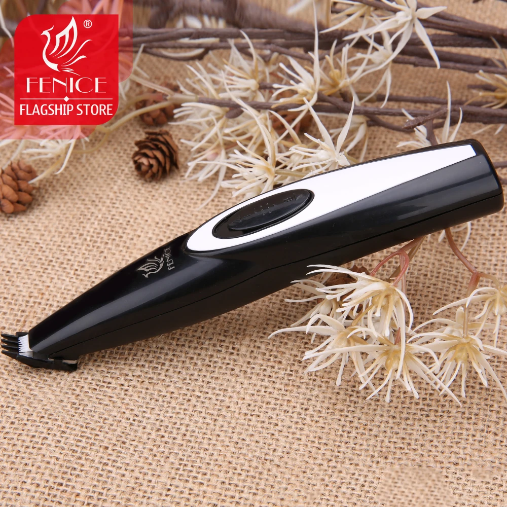 Fenice Professional Pets Grooming Supplies Electric Clipper Trimmer USB Chargeable Trimming Tools for Pet Face Feet Eyes Ears