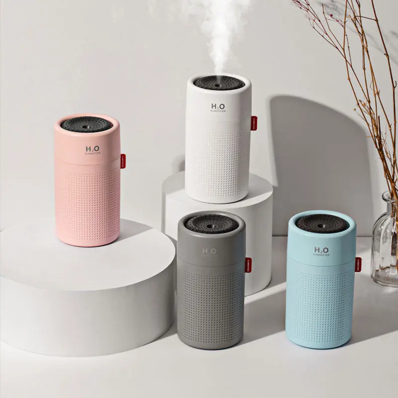 

750ml Large Capacity Air Humidifier 2000mAh USB Rechargeable Wireless Ultrasonic Sweet Essential Oil Diffuser Light