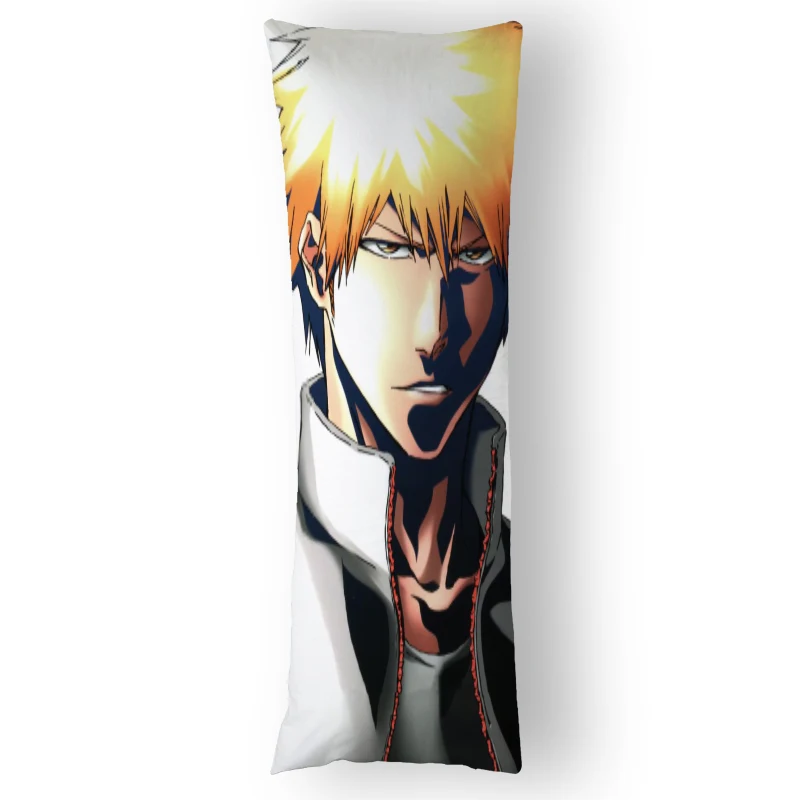 Anime Bleach Pillowcase Hug Satin Pillowcover Almohada Anime Body